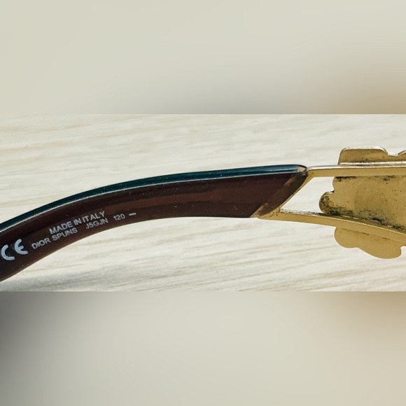 DIOR SPUNS RIMLESS SUNGLASSES - GRADIENT BLACK - AUTHENTIC MADE IN ITALY - Picture 6 of 6